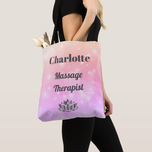 Personalisiert Massage Therapeut Pastelldesign (Von Nahem)