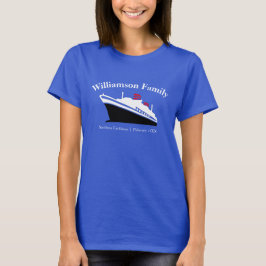 Personalisiert Matching Family Cruise T-Shirt