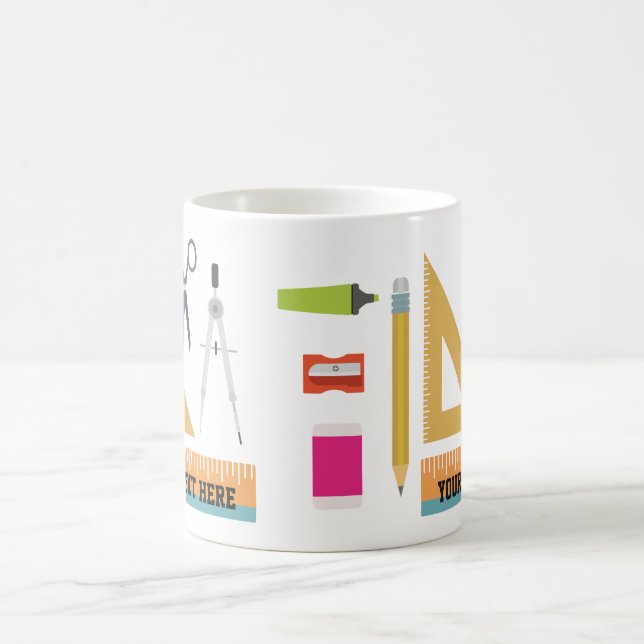 Personalisiert Mathematiklehrer - Geschenk Tasse (Mittel)
