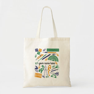 Personalisiert Mathematiklehrer-Tote-Tasche Tragetasche