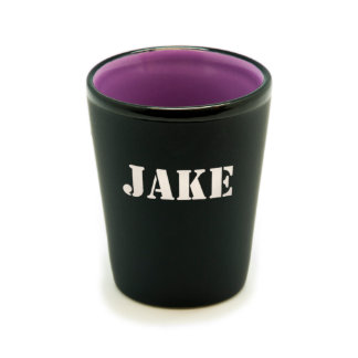 Personalisiert mattes Schwarz/Farbschuss-Glas #12