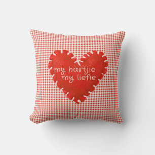 Personalisiert Mein Hartjie Mein Liefie Applique H Kissen