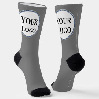 Personalisiert Men gibt Schwarz-Weiß-LOGO Socken