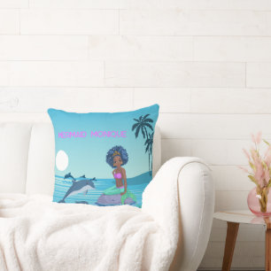 Personalisiert Mermaid Kissen