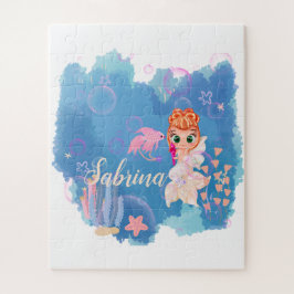Personalisiert Mermaid Puzzle