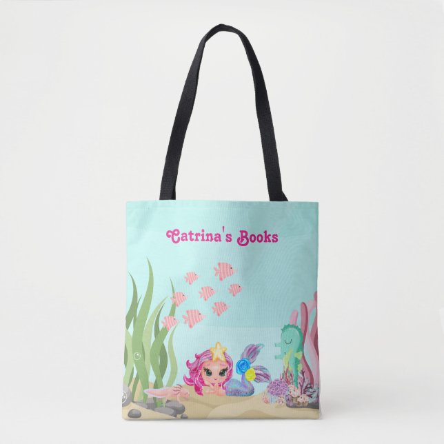 Personalisiert Mermaid und Axolotl (Vorderseite)