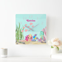 Personalisiert Mermaid und Axolotl
