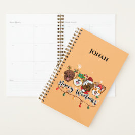 Personalisiert Meroofmas Typografy Planner Planer