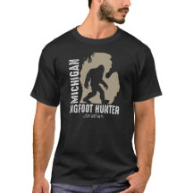 Personalisiert Michigan Big Foot Hunter Funny