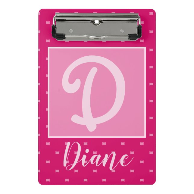 Personalisiert Mini Klemmbrett (Vorderseite)