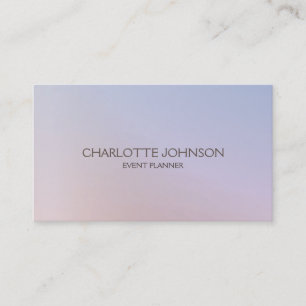 Personalisiert Minimalismus Stylist Event Planner  Visitenkarte