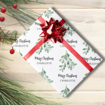 Personalisiert Mistletoe Christmas