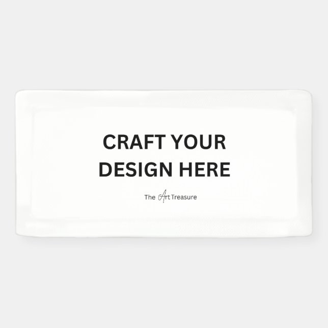 Personalisiert mit Ihrem Design, Logo, Nachricht 6 Banner (Horizontal)