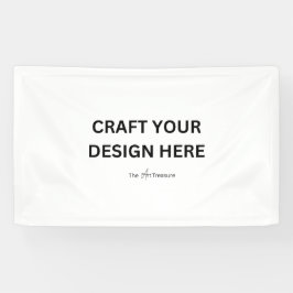 Personalisiert mit Ihrem Design, Logo oder Text  Banner