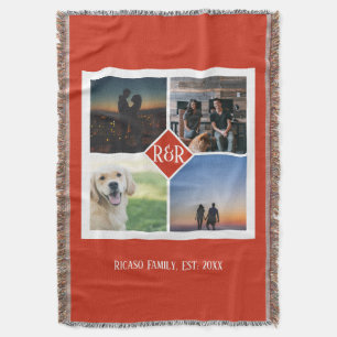 Personalisiert Mit Monogramm 4 Fotomaterial Decke