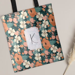 Personalisiert Mit Monogramm Blume
