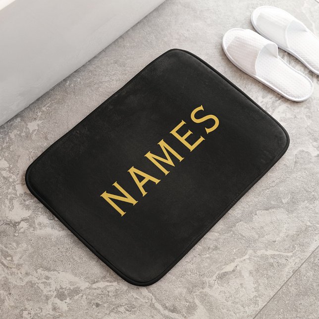 Personalisiert mit Nachnamen oder Spitznamen darau Badematte (Von Creator hochgeladen)