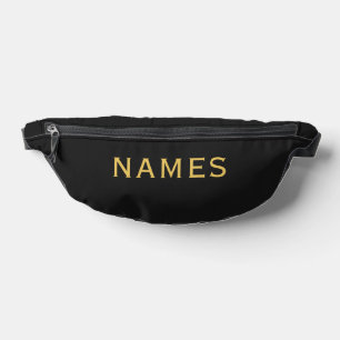 Personalisiert mit Nachnamen oder Spitznamen darau Bauchtasche