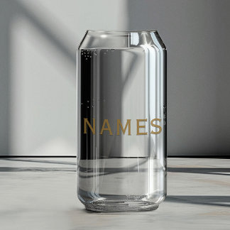Personalisiert mit Nachnamen oder Spitznamen darau Dosenglas