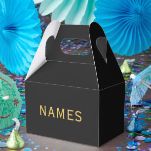 Personalisiert mit Nachnamen oder Spitznamen darau Geschenkschachtel
