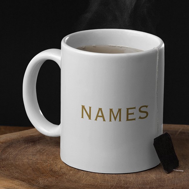 Personalisiert mit Nachnamen oder Spitznamen darau Kaffeetasse (Von Creator hochgeladen)
