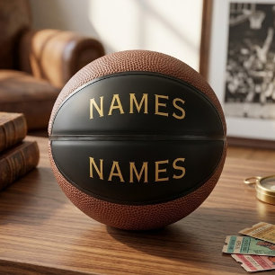 Personalisiert mit Nachnamen oder Spitznamen darau Mini Basketball