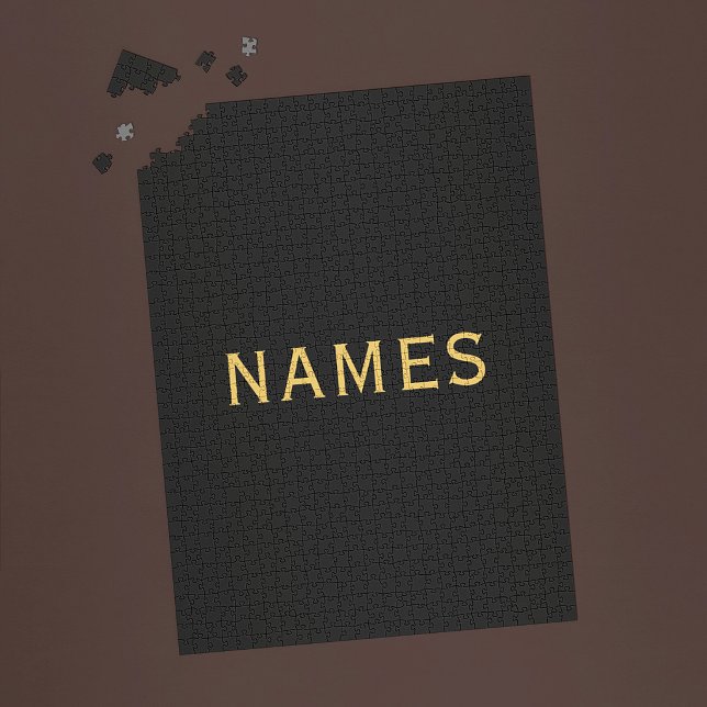 Personalisiert mit Nachnamen oder Spitznamen darau Puzzle (Von Creator hochgeladen)