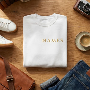 Personalisiert mit Nachnamen oder Spitznamen darau Sweatshirt