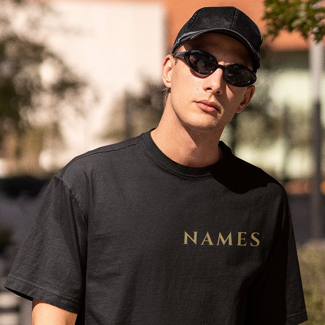 Personalisiert mit Nachnamen oder Spitznamen darau T-Shirt (Von Creator hochgeladen)