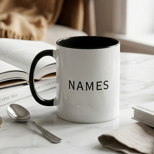 Personalisiert mit Nachnamen oder Spitznamen darau Tasse (Von Creator hochgeladen)