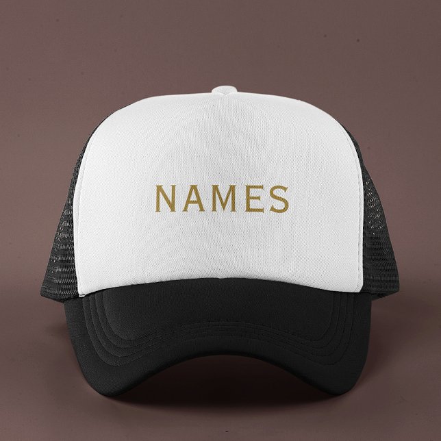 Personalisiert mit Nachnamen oder Spitznamen darau Truckerkappe (Von Creator hochgeladen)