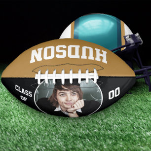 Personalisiert mit Name und Jahr Football