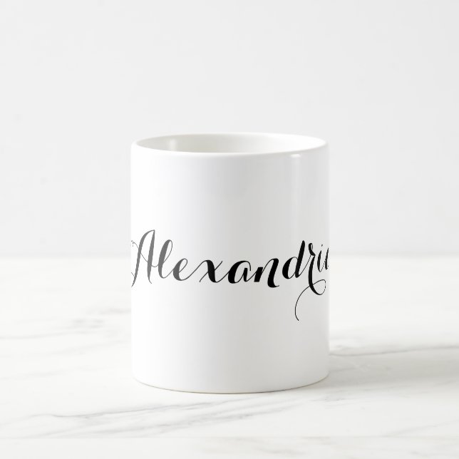 Personalisiert mit Namen Tasse (Mittel)