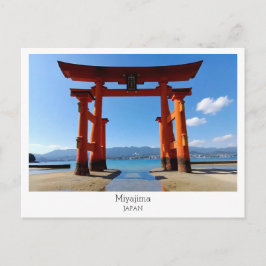 Personalisiert, Miyajima, Japan Postkarte