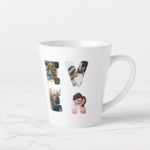 Personalisiert modern 11 Foto Bester Vater je Väte Milchtasse