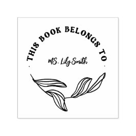 Personalisiert modern Dieses Buch gehört dem Lehre Permastempel