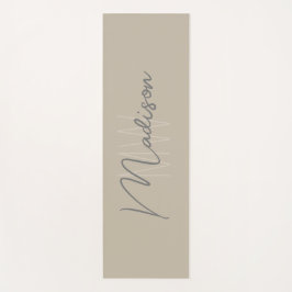 Personalisiert Modern formatiert Yogamatte