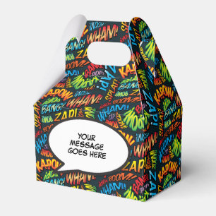 Personalisiert Modern Fun Trendy Cooles Comic Book Geschenkschachtel