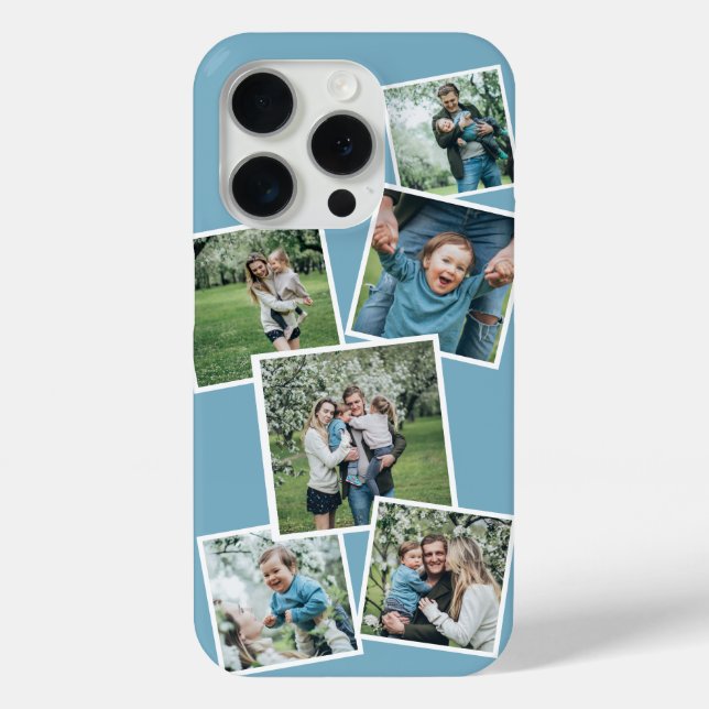Personalisiert Modern in beliebiger Farbe 6 FotoCo Case-Mate iPhone Hülle (Rückseite)