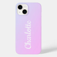 Personalisiert Modern Lilac Ombre