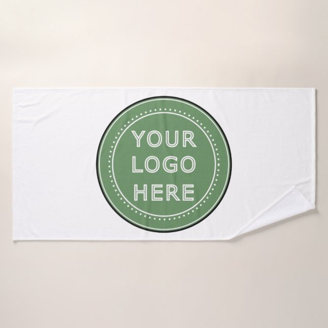 personalisiert modern, Minimalistisch und elegant Badehandtuch (Badehandtuch)