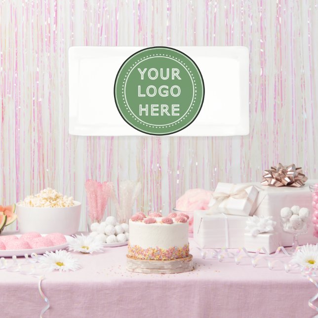 personalisiert modern, Minimalistisch und elegant Banner (Party)