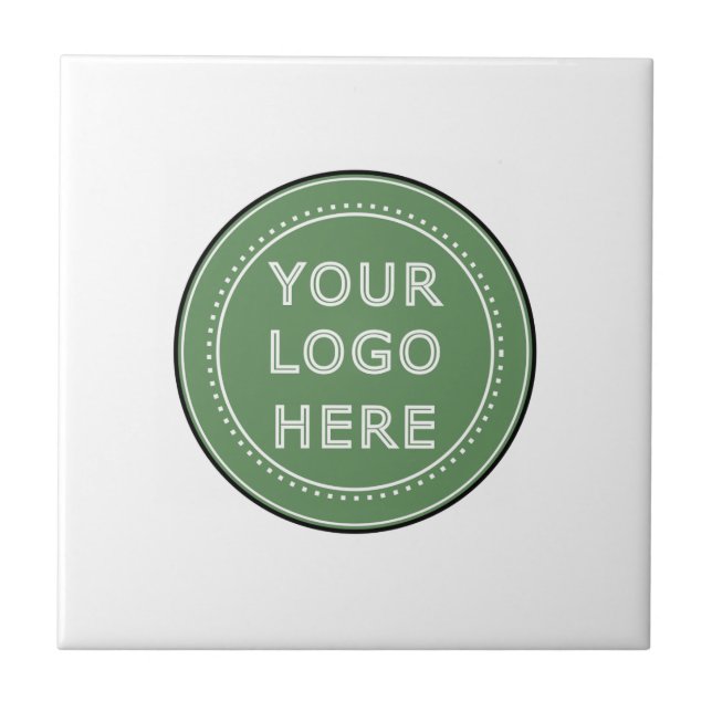 personalisiert modern, Minimalistisch und elegant Fliese (Vorderseite)