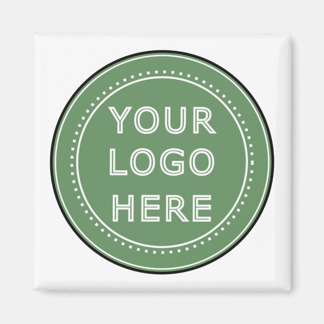 personalisiert modern, Minimalistisch und elegant Magnet (Vorne)