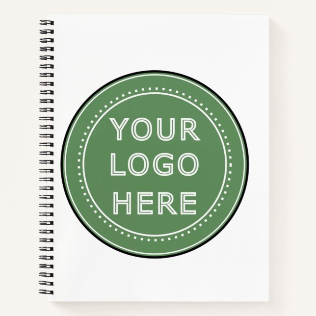 personalisiert modern, Minimalistisch und elegant Notizbuch (Vorderseite)