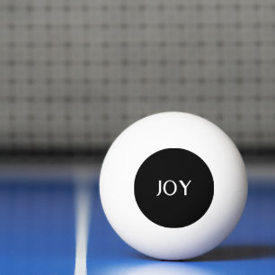 personalisiert modern, Minimalistisch und elegant Tischtennisball