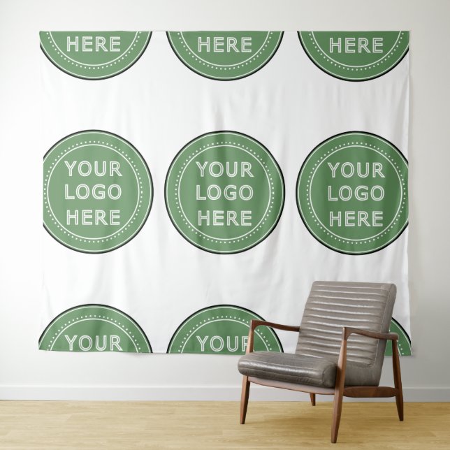 personalisiert modern, Minimalistisch und elegant Wandteppich (Beispiel (Horizontal))