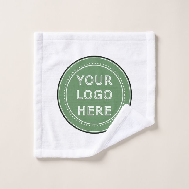 personalisiert modern, Minimalistisch und elegant Waschlappen (Waschlappen)