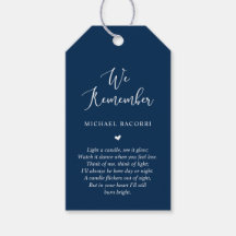 Personalisiert-modern, Navy Blue, Beerdigung Gefal