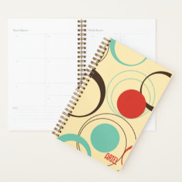 Personalisiert Moderne Elegante Abstrakt Planer